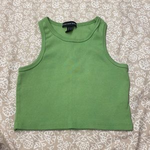 ‼️SOLD‼️Lime Green Crop Top